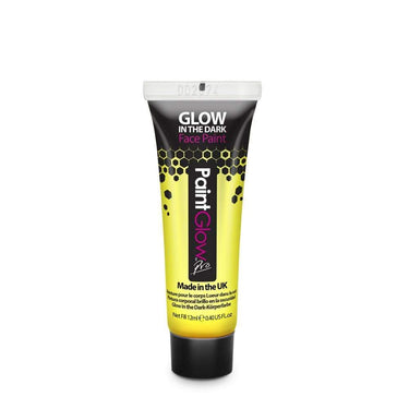 Yellow UV & Glow in the Dark - Face & Body Paint (12ml) - Jolie Beauty