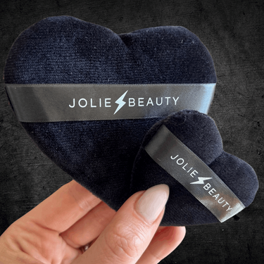 Black Heart Makeup Blender & Powder Puff (2 Pack)