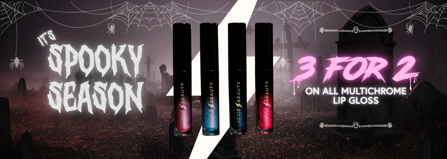 Spooky Season: 3 for 2 on all Multichrome Lip Gloss